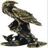 5pcs Eagle Figurines Brass Animal Statues Mini Collectibles Sculptures for Home Table Keychain Pendant Shelf Decoration view 2