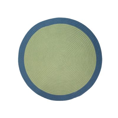 Colonial Mills Dolce Bordered Doormats - Sea Green 30 x 30