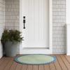 Colonial Mills Dolce Bordered Doormats - Sea Green 30 x 30 view 2