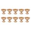 10 Pcs Metal Wedding Centerpieces Vase for Wedding Party Decoration,Trumpet Vase Flower Holder for Anniversary Ceremony Birthday Ceremony Christmas Events, Gold (12cm/4.72inch) view 3