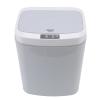 Alvinlite Motion Sensor Trash Can Touchless Trash Can Bathroom Garbage Can with Smart Lid Touchless Dustbin Plastic Trash Can for Kitchen Office Home,4.3 Gallon (Grey) view 1