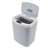 Alvinlite Motion Sensor Trash Can Touchless Trash Can Bathroom Garbage Can with Smart Lid Touchless Dustbin Plastic Trash Can for Kitchen Office Home,4.3 Gallon (Grey) view 2