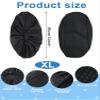 Janmercy 10 Pcs Fracture Walking Boot Cover Recovery Shoes Covers Waterproof Rain for Walking Boot Brace Orthopedic Cover with Rubber Sole Reusable(X-Large) view 2