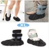 Janmercy 10 Pcs Fracture Walking Boot Cover Recovery Shoes Covers Waterproof Rain for Walking Boot Brace Orthopedic Cover with Rubber Sole Reusable(X-Large) view 3