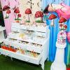 30 Pieces Birthday Party Decorations Mushroom Hanging Swirls Ceiling Streamers Mushroom Party Supplies Wonderland Foil Swirls Wall Decor for Baby Shower Favor view 2