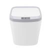 Alvinlite Motion Sensor Trash Can Touchless Trash Can Bathroom Garbage Can with Smart Lid Touchless Dustbin Plastic Trash Can for Kitchen Office Home,4.3 Gallon (White) view 1