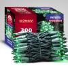 GLOWNOVA Green Wire,Green Incandescent Bulb 300 Mini String Lights for Indoor Christmas Tree Garland Birthday Wedding Party Festival Decoration view 1