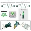 GLOWNOVA Green Wire,Green Incandescent Bulb 300 Mini String Lights for Indoor Christmas Tree Garland Birthday Wedding Party Festival Decoration view 3
