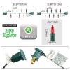 GLOWNOVA Green Wire,RED Incandescent Bulb 300 Mini String Lights for Indoor Christmas Tree Garland Birthday Wedding Party Festival Decoration view 3