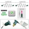 GLOWNOVA Green Wire, Pink Incandescent Bulb 300 Mini String Lights for Indoor Christmas Tree Garland Birthday Wedding Party Festival Decoration view 3