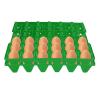 30 Cell Egg Crates Holder Tray, 5PCS Plastic Egg Flats, for Egg Packing, Each Holds 30 Eggs, for Storage Transportation Home Farm incubating (Green), 5PCS Plastic Egg Flats, 30 Cell Egg Crates Hold view 1