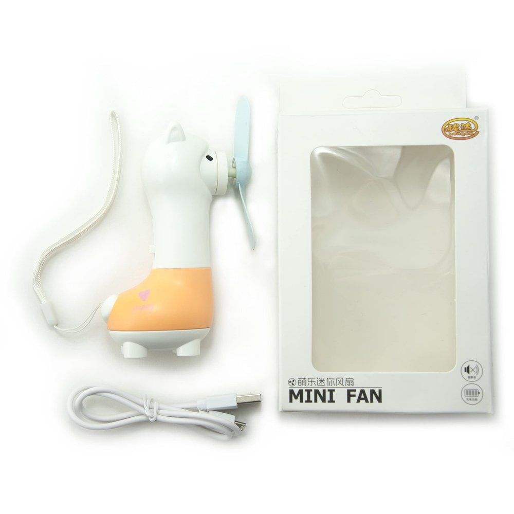 HAND Llama Handheld Electric Fan with USB Charger - 13 x 8 cm