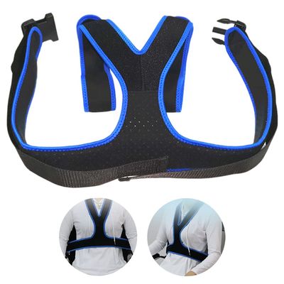 Opaeroo Wheelchair Seat Belt Breathable Anti-Slip Strap for Elderly Cares Adjustable Harness Restrain