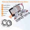 Criditpid Replacement 80473 Exhaust Blower Motor for US Stove & USSC American Harvest 6039 6041, King KP130, KP60, Ashley 5500 5500M 5500XL Pellet Stoves.(Without Housing) view 4