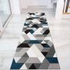 Hallway Runner Carpet Non-Slip Bedroom Area Rug Washable Rubber Backed Narrow Runner Rug for Kitchen Floor, Corridor, Bedroom, Entryway 80x450cm (Size : 2 ft x 3.3 ft) view 1