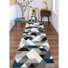 Hallway Runner Carpet Non-Slip Bedroom Area Rug Washable Rubber Backed Narrow Runner Rug for Kitchen Floor, Corridor, Bedroom, Entryway 80x450cm (Size : 2 ft x 3.3 ft) view 2