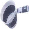 1 pc Foldable Water Ladle Collapsible Water Scoop Dipper for Kitchen, Bathroom Hair Washing Water Scoop - Gray view 1