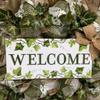 All Occasion Wreath, Luxury Handmade - Welcome Ivy Front Door Decor, 24 or 28 Inch view 2