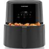 Chefman TurboFry Touch Air Fryer, 8-Quart Family Size, One-Touch Digital Controls for Healthy Cooking, Presets for French Fries, Chicken, Meat, Fish, Nonstick Dishwasher-Safe Parts, Black view 1