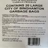City of Binghamton Garbage bags view 3