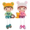 2pcs Long Leg Dolls Sculptures, Resin Shelf Sitters with Dangling Legs for Brother Sister Birthday Desktop, Tabletop, Shelf, Bookshelf Home Decor view 1