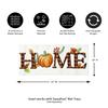 Evergreen Sassafras Pumpkin Home Interchangeable Entrance Doormat | Indoor and Outdoor | 22-inches x 10-inches | Non-Slip Backing | All-Season | Low Profile | Home Dcor view 3