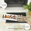 Evergreen Sassafras Pumpkin Home Interchangeable Entrance Doormat | Indoor and Outdoor | 22-inches x 10-inches | Non-Slip Backing | All-Season | Low Profile | Home Dcor view 4