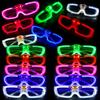 20 LED Glasses for Kids Adults Glow in The Dark Party Favor Supplies Light up Glasses Toys for Halloween Concert Glow Bulk fit Neon Glow Party Favors,Wedding,Disco Concert,Raves &Birthday Xmas view 1