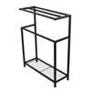 Kingston Brass SCC8360 Edenscape Freestanding Iron -Towel Rack, Matte Black view 1