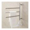 WRJAHCG Towel Warmer,Electric Bath Towel Warmer 304 Stainless Steel Heated Electric Towel Rack Bathroom Towel Warmer Rack view 1