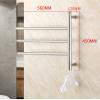 WRJAHCG Towel Warmer,Electric Bath Towel Warmer 304 Stainless Steel Heated Electric Towel Rack Bathroom Towel Warmer Rack view 4