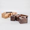 Adbzen Coffee Filter Tamper Holder Wooden Espresso Machine Coffee Bar Accessories 8 in 1 Espresso Tamper Mat Stand Holder Tamping Station with knock box Walnut (58mm) view 3