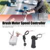 KIMISS Brush Motor Speed Controller with Throttle Grip 36V 500W Brush Motor Control Box Throttle Grip Kit Electric Door Lock for Electric Scooter Tricycle Bike view 2