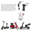 KIMISS Brush Motor Speed Controller with Throttle Grip 36V 500W Brush Motor Control Box Throttle Grip Kit Electric Door Lock for Electric Scooter Tricycle Bike view 3