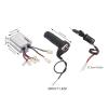 KIMISS Brush Motor Speed Controller with Throttle Grip 36V 500W Brush Motor Control Box Throttle Grip Kit Electric Door Lock for Electric Scooter Tricycle Bike view 4