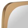 21 X 36-inch Rectangular Wall Mirror 21" w 1" d 36" h Gold Modern Contemporary Hooks Included view 2