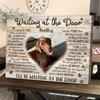 Benicee Shop Pet Paw Print Photo Collage Canvas, Personalized Dog Memorial Gifts, Pet Loss Gifts 8x10 inches canvas view 4