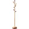 LFFH Kids Coat Racks, Home Creative Tree Bud Free Standing Coat Stand Double Disc Base Solid Bedside Wood Hanging Hanger for Bedroom Living Room (Color : Brown) view 1