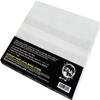 (1000) Cassette Sleeves - RESEALABLE Premium 2mil Thick - Archival Quality, Crystal Clear - Holds 1 Standard Cassette - #CASB02RS view 3
