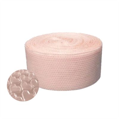 OSHIEA 5mx20cm Pink Heart-Shape Shockproof Air Bubble Roll Wrap Party Favors Gifts Protective Film Packing Wedding Decoration Membrane for Packaging (Color : Light Pink, Gift Bag Size : 20cmX 500cm)