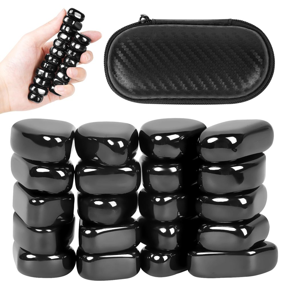 Fidget Magnet Toy for Adults, Magnet Hand Roller 18PCS for Home Office, Compatible with Ferrite Putty Refrigerator Desk Decor,Gift for Teachers, Researchers