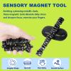 Fidget Magnet Toy for Adults, Magnet Hand Roller 18PCS for Home Office, Compatible with Ferrite Putty Refrigerator Desk Decor,Gift for Teachers, Researchers view 4