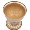 10 Pcs Gold Flowers Vases for Centrepieces, 13cm/5.12" Tall Metal Wedding Table Centerpiece Decoration for Reception, Home Vase Flower Stand for Ceremony Events Anniversary (12..5x13cm, 4.92x5.12in) view 4