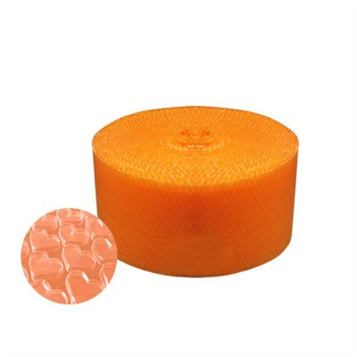 5mx20cm Pink Heart-Shape Shockproof Air Bubble Roll Wrap Party Favors Gifts Protective Film Packing Wedding Decoration Membrane for Packaging (Color : Orange, Gift Bag Size : 20cmX 500cm)