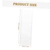 4Pcs Candle Holder Sleeve, Open Ended Glass Candle Holder Tube Shade for Party Centerpieces view 4