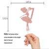 Ballerina 7th Birthday Cake Topper, 7th Birthday Cake Topper, Cute Ballerina Bday Cake Decorations, Adorable Princess Cake Decor Supplies Dancing Girl Party Supplies view 3