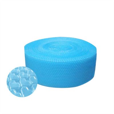 OSHIEA 5mx20cm Pink Heart-Shape Shockproof Air Bubble Roll Wrap Party Favors Gifts Protective Film Packing Wedding Decoration Membrane for Packaging (Color : Blue, Gift Bag Size : 20cmX 500cm)