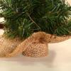 DCQRY 2Pcs Tabletop Mini Christmas Tree, 11.8inch Small Pine Tree with Burlap Base, Artificial Desktop Christmas Tree for Christmas Home Kitchen Dining Table Decorations view 4