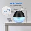 ap airpleasure Water-Based Purifier Air Washer, Revitalizer with 6 Colorful lights- Plus Lavender, Aqua Lily, Bulgarian Rose, English Violet, Jasmine & Camellia, Water Hyacinth, 15ml Each view 3