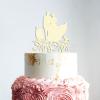 Bride And Groom Cake Topper with Pet, Mr And Mrs Cake Topper, Wood Cake Topper for Wedding, Custom Cake Topper, Funny Cake Toppers for Wedding view 3